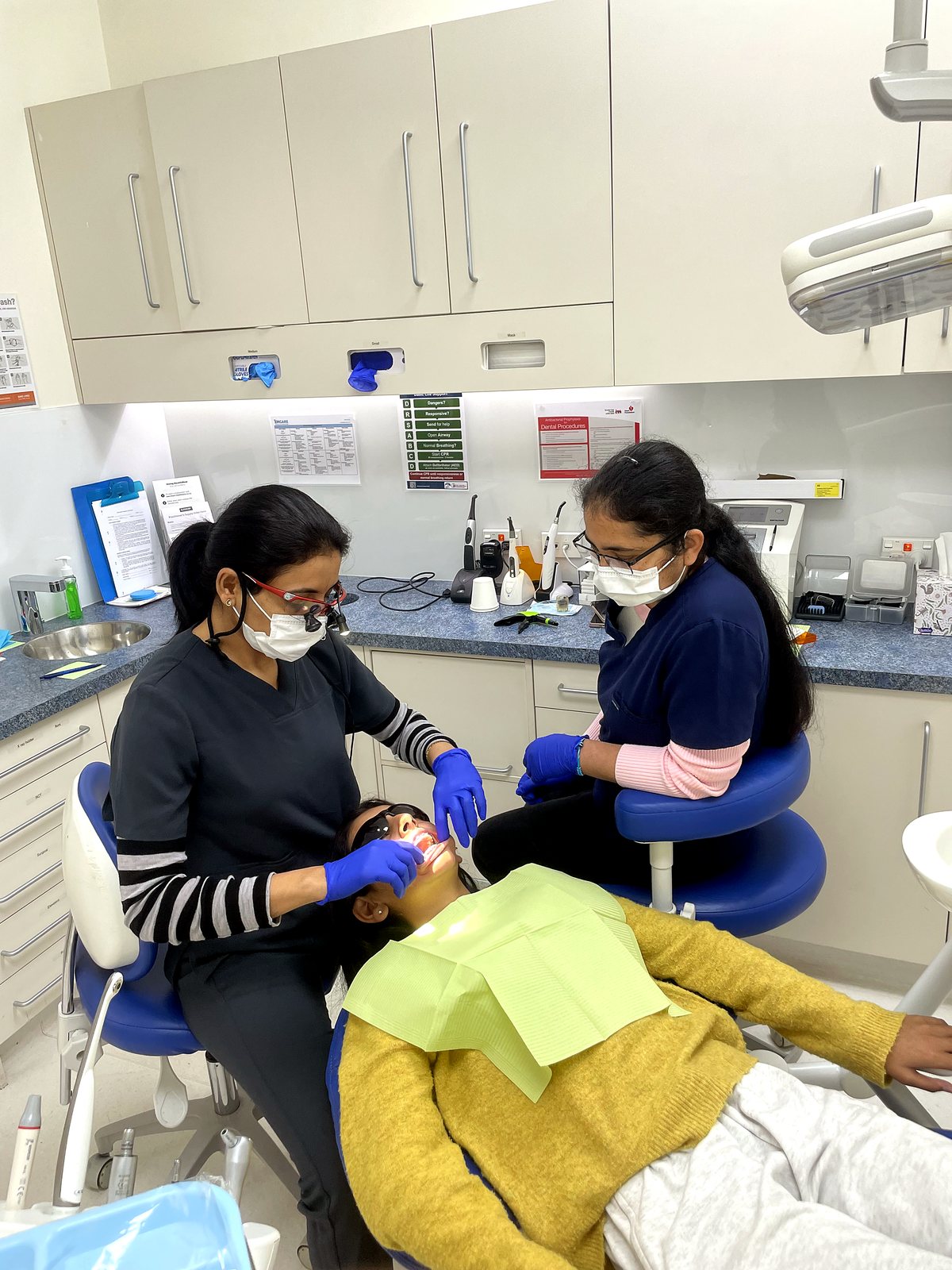 Assessing an injured tooth at Supertooth Dental